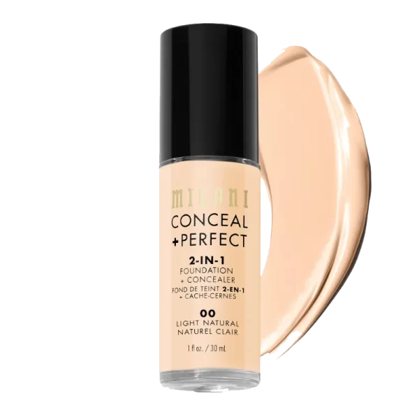 milani conceal and perfect foundation shades