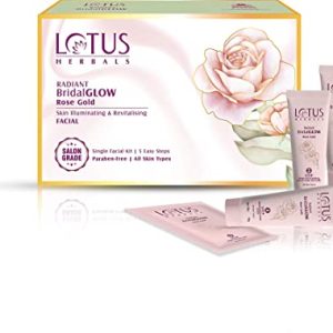 Lotus Bridal Glow Rose Gold Facial Kit