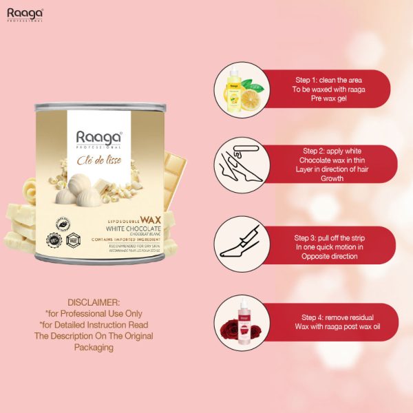 RAAGA WAX WHITE CHOCOLATE 6