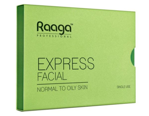 Raaga Express Facial Kit Normal To Oily Skin Single Use