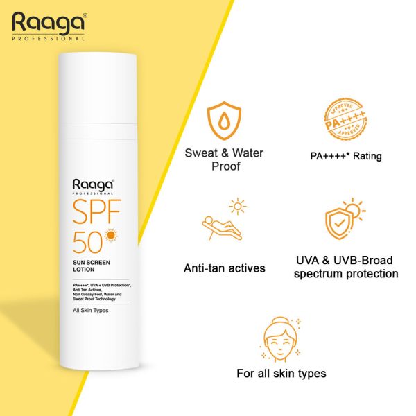 Raaga SPF-50 Sun Screen Lotion All Skin Type 4