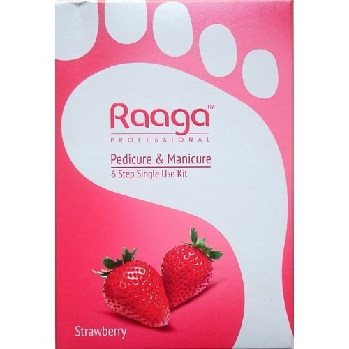 raaga pedicure and manicure- strawberry kit