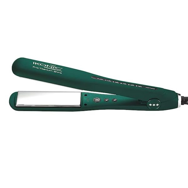 Ikonice Hair Straightener & Trimmer PRO TITANIUM SHINE