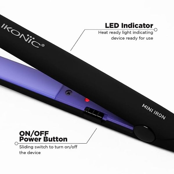 Ikonice Hair Straightener & Trimmer MINI IRON