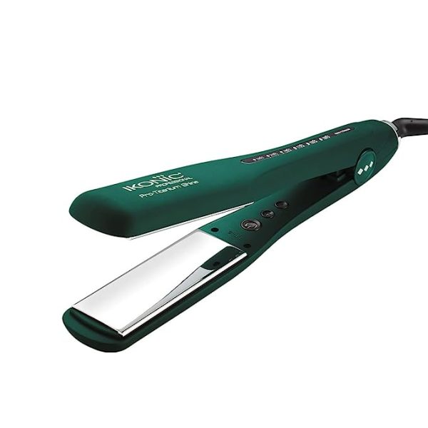 Ikonice Hair Straightener & Trimmer PRO TITANIUM SHINE