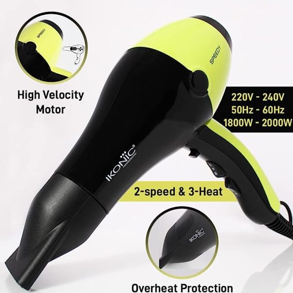 Ikonice Hair Dryer SPEEDY 2200 Watts