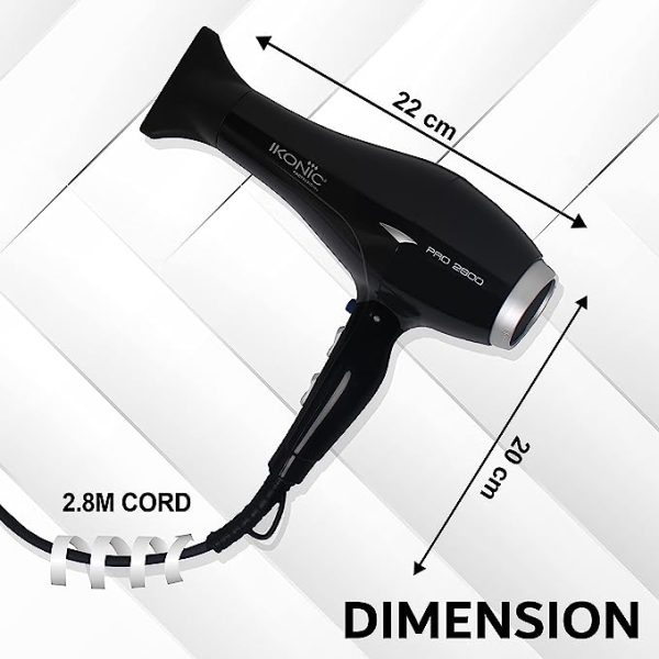 Ikonice Hair Dryer PRO2800 2400-2800 Watts