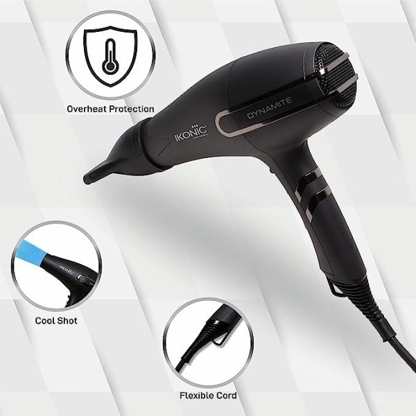 Ikonice Hair Dryer DYNAMITE 2400-2800 Watts