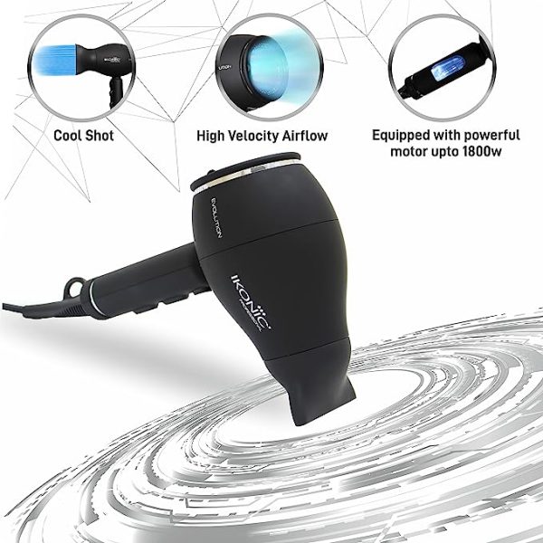 Ikonice Hair Dryer EVOLUTION 1800 Watts