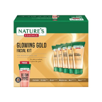 Nature's advanced Glowing Gold Facial Kit